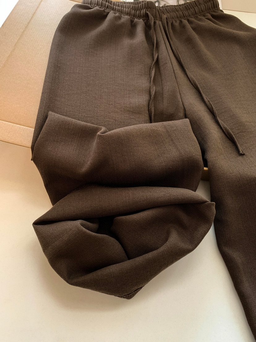 OLA韓國東大門直郵女士新品職業時尚推薦人氣休閑休閑褲綁帶mellor/OLA休閑褲