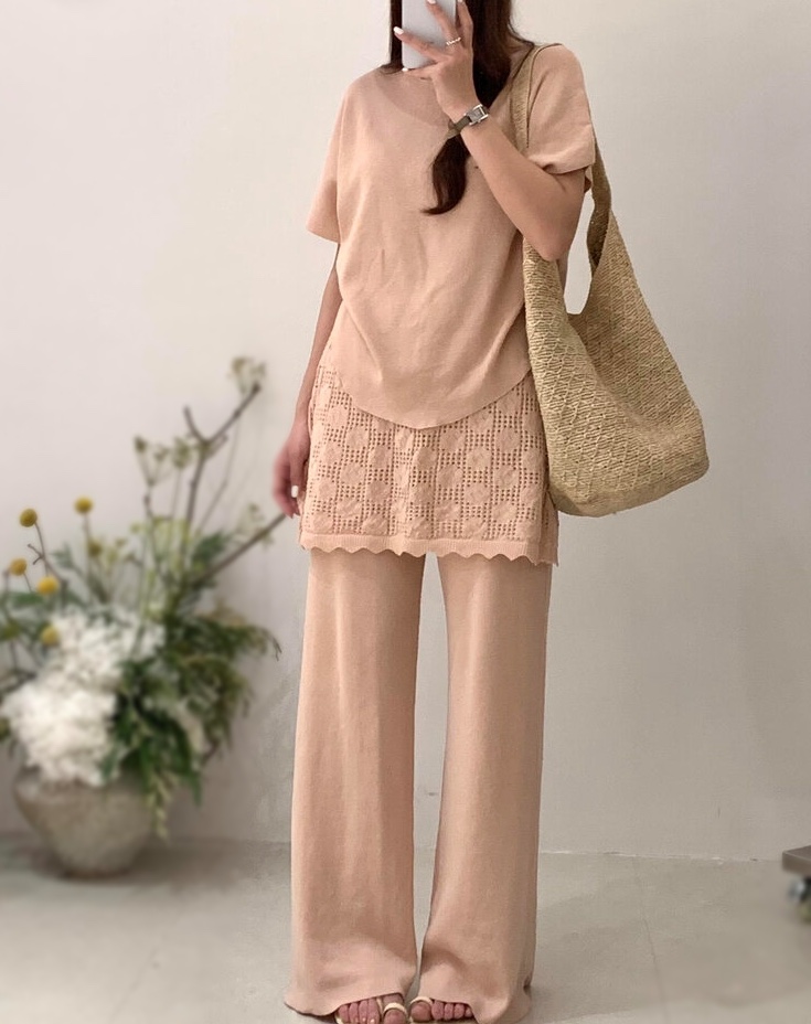 OLA韓國東大門直郵女裝新款休閑人氣時尚職業26春夏熱賣套裝mellor/OLA套裝