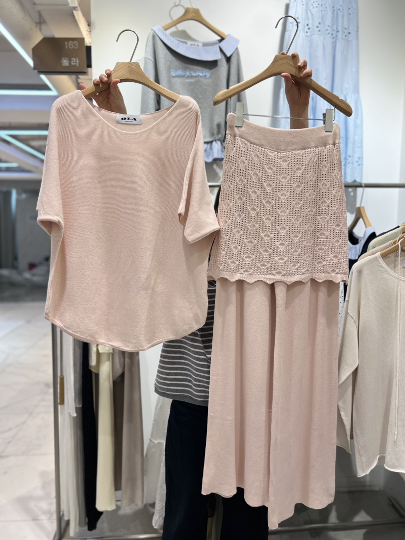 OLA韓國東大門直郵女裝新款休閑人氣時尚職業26春夏熱賣套裝mellor/OLA套裝圖色3