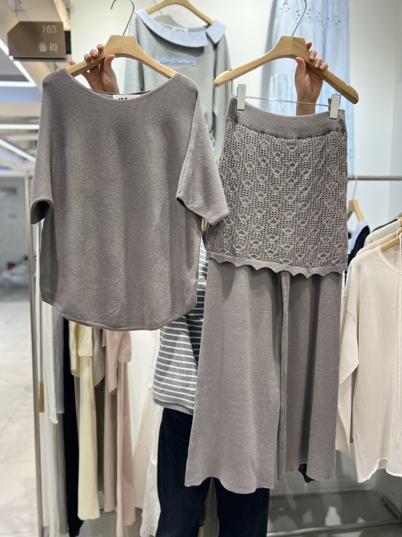 OLA韓國東大門直郵女裝新款休閑人氣時尚職業26春夏熱賣套裝mellor/OLA套裝圖色4