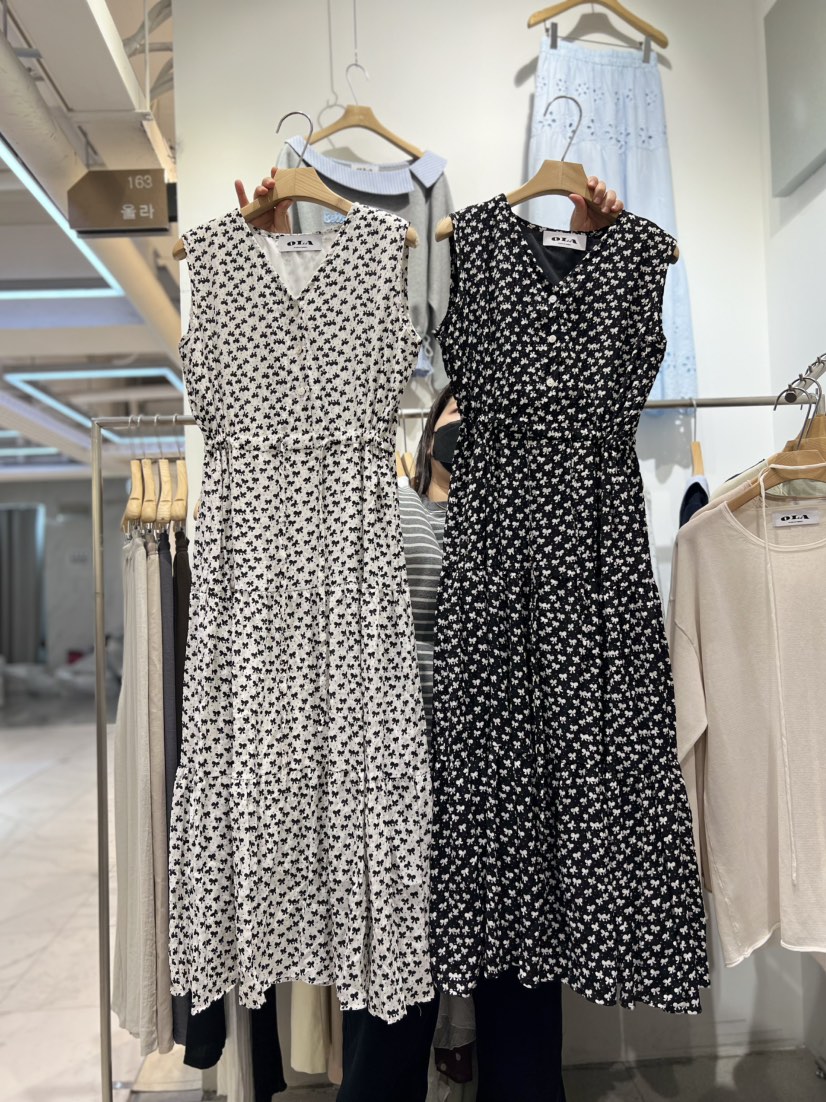 OLA韓國直郵女士新款推薦休閑人氣26春夏熱賣時尚職業連衣裙mellor/OLA連衣裙