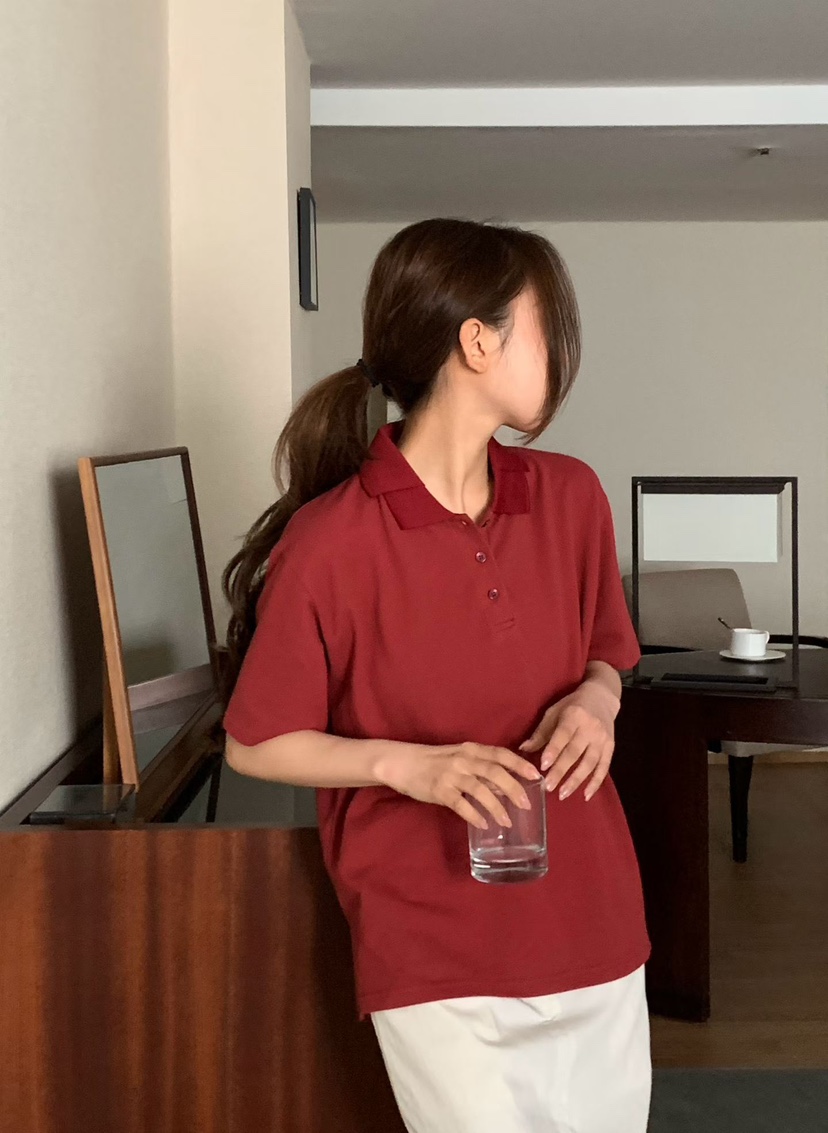 BINUS韓國東大門直郵女士新品26春夏時尚推薦熱賣職業T恤BINUST恤