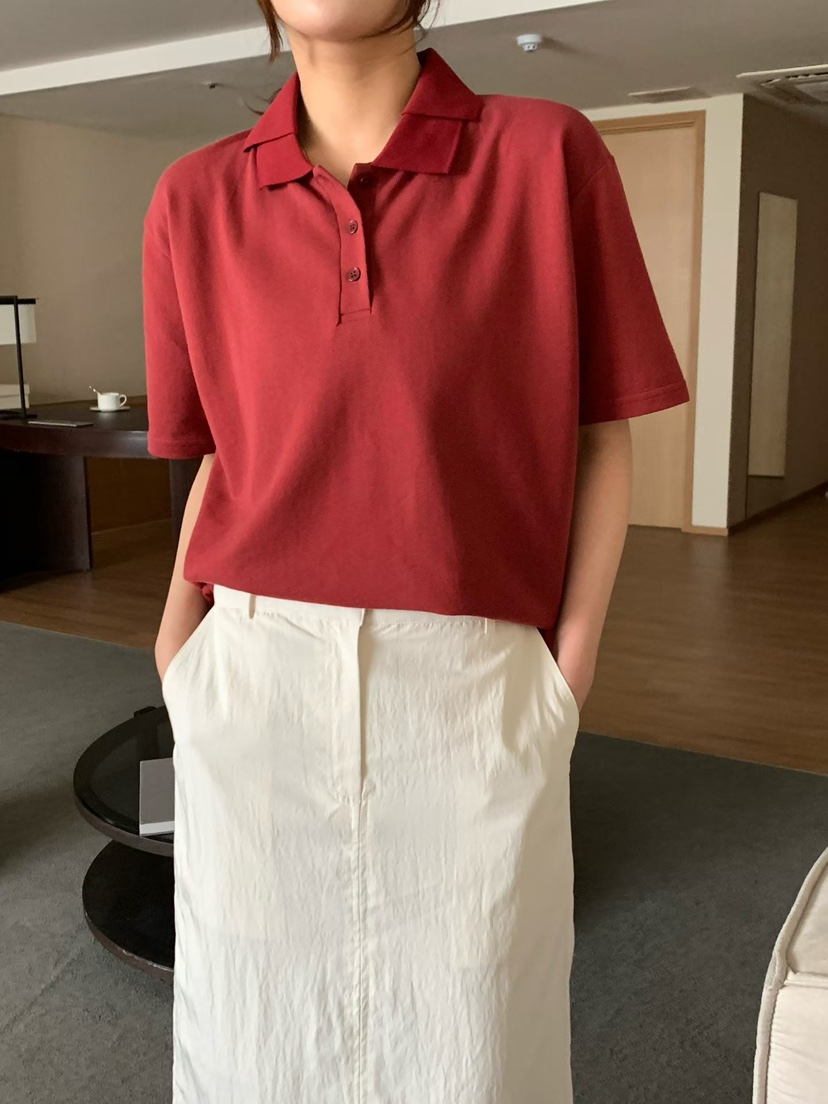 BINUS韓國東大門直郵女士新品26春夏時尚推薦熱賣職業T恤BINUST恤