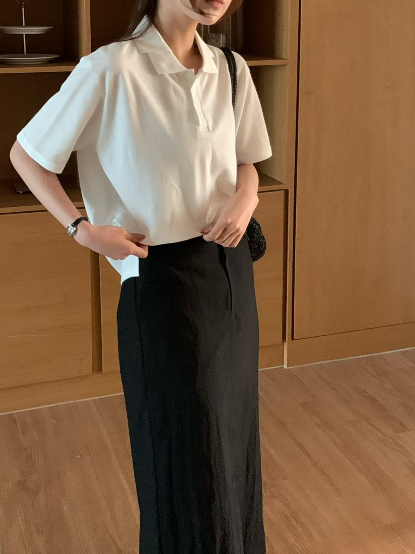 BINUS韓國東大門直郵女士新品26春夏時尚推薦熱賣職業T恤BINUST恤