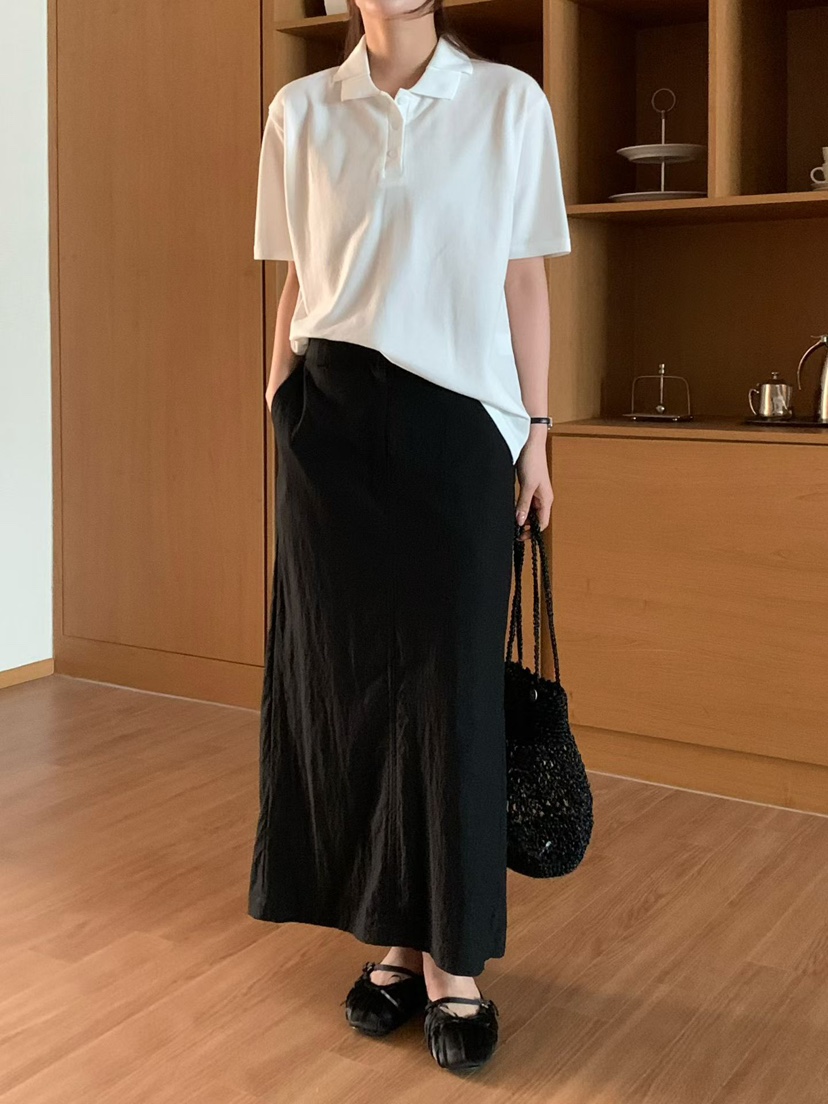 BINUS韓國東大門直郵女士新品26春夏時尚推薦熱賣職業T恤BINUST恤