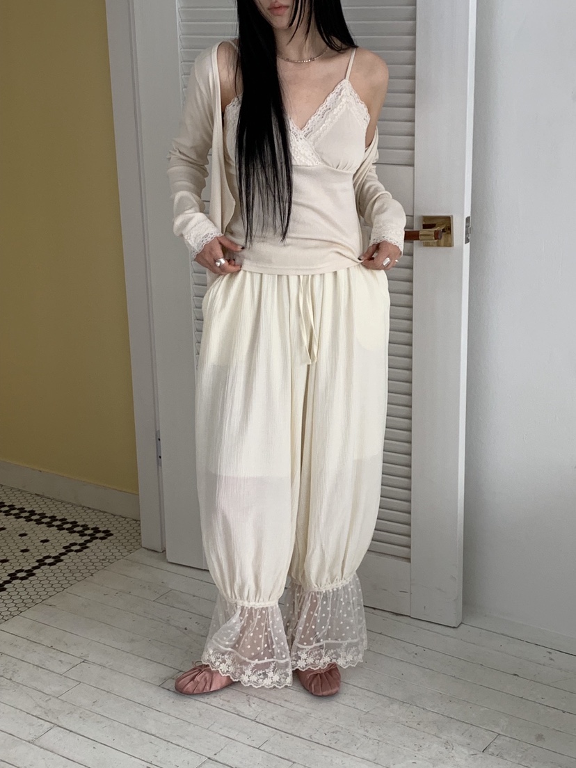 SUNDER MARKET韓國直郵實拍女士新品26春夏職業休閑褲褶皺SUNDER MARKET休閑褲