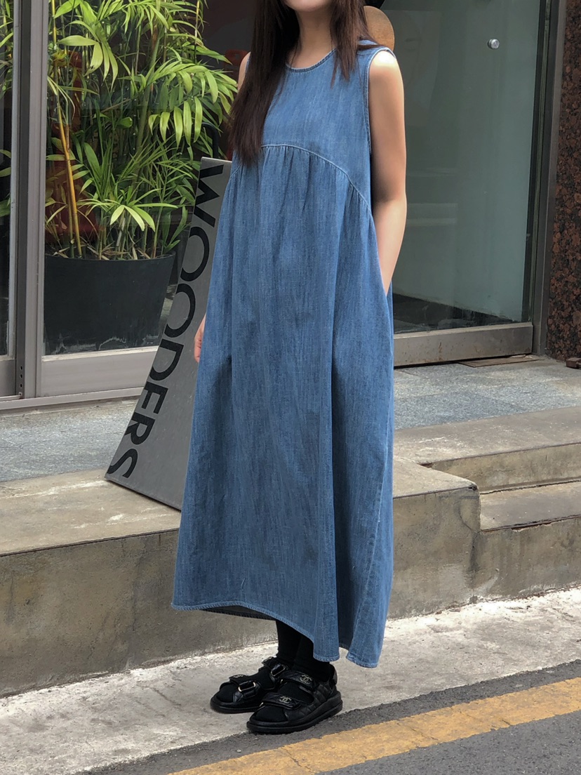 ONDO-P韓國直郵實拍女裝新品職業熱賣26春夏休閑連衣裙長款ONDO-P連衣裙