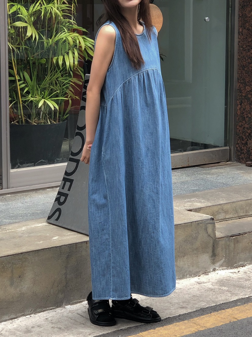 ONDO-P韓國直郵實拍女裝新品職業熱賣26春夏休閑連衣裙長款ONDO-P連衣裙