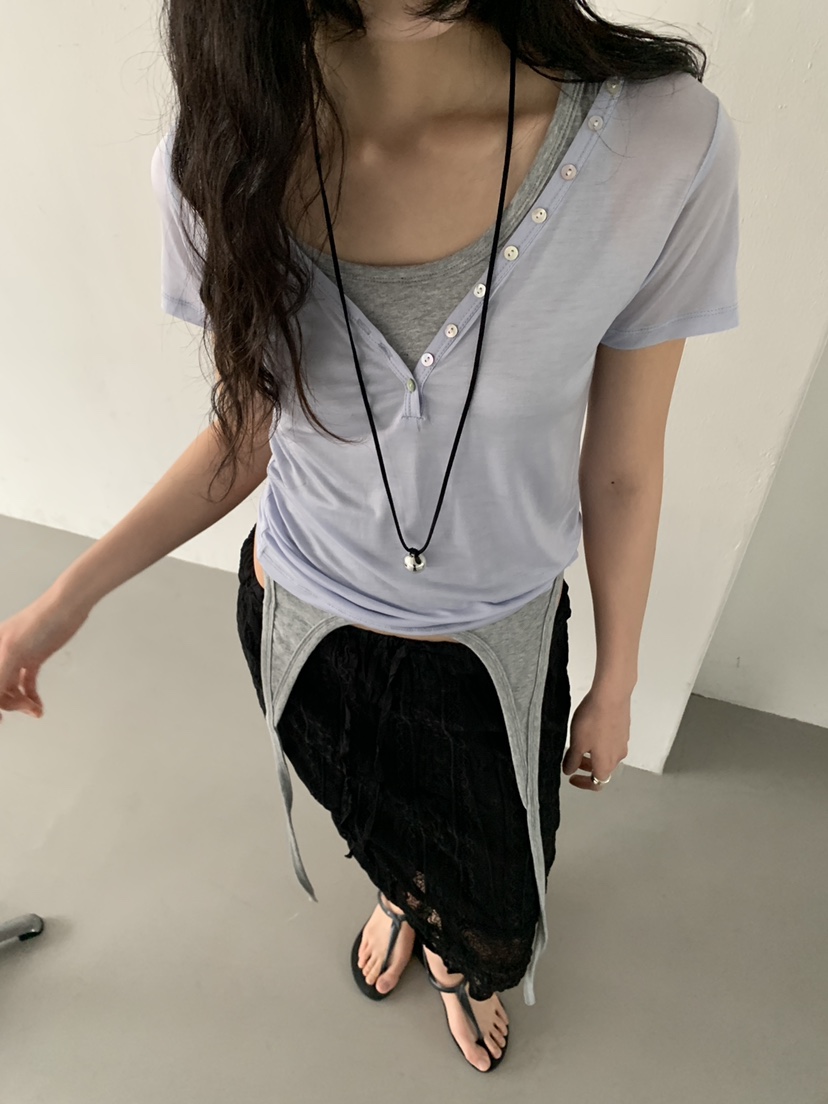 MURMUR韓國代購女裝新款熱賣時尚休閑26春夏職業吊帶背心MURMUR吊帶/背心