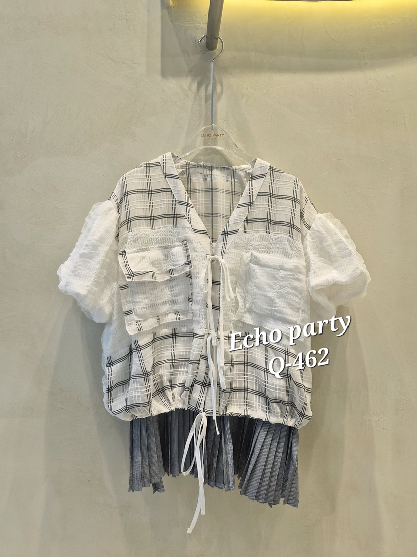 ECHOPARTY韓國代購女士新品26春夏休閑熱賣推薦職業連衣裙ECHOPARTY連衣裙圖色1