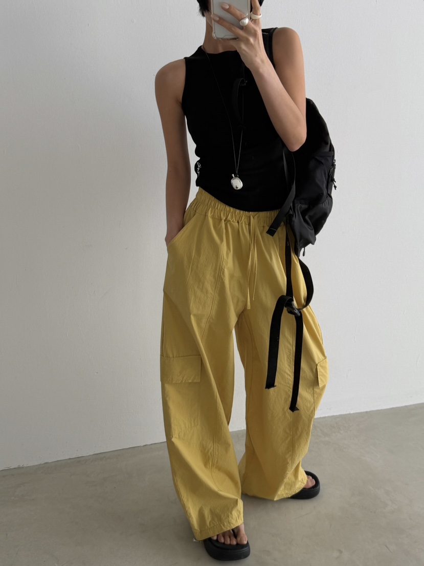 ANGLOG BEIGE韓國直郵實拍女士新款休閑推薦人氣26春夏休閑褲ANGLOG BEIGE休閑褲圖色1