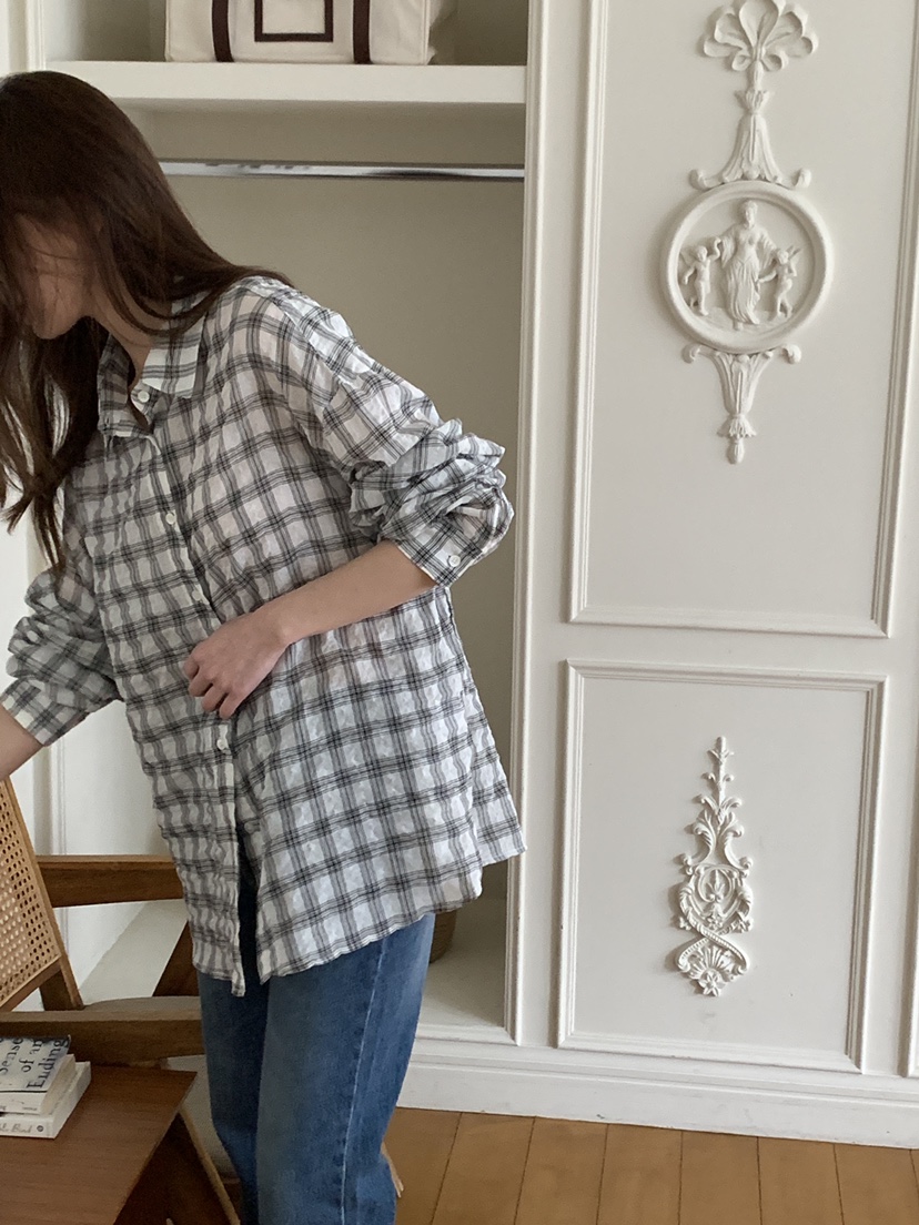 ATHEA韓國代購女裝新款休閑熱賣人氣26春夏職業襯衫蕾絲衫ATHEA襯衫/蕾絲衫