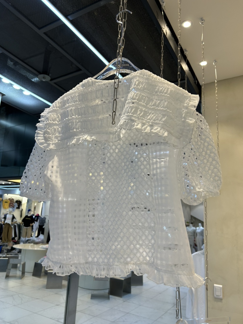 ECHOPARTY韓國直郵女裝新品26春夏熱賣推薦職業襯衫蕾絲衫ECHOPARTY襯衫/蕾絲衫