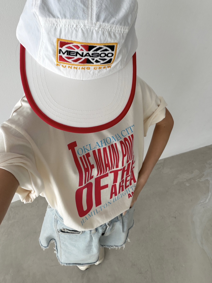 ANGLOG BEIGE韓國直郵實拍女裝新款時尚推薦休閑人氣T恤ANGLOG BEIGET恤