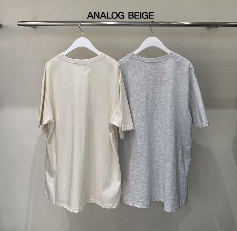 ANGLOG BEIGE韓國直郵實拍女裝新款時尚推薦休閑人氣T恤ANGLOG BEIGET恤
