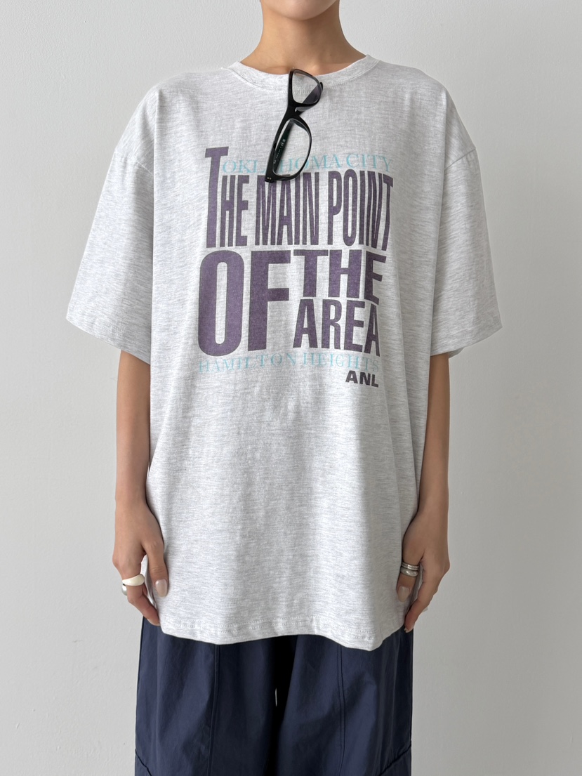 ANGLOG BEIGE韓國直郵實拍女裝新款時尚推薦休閑人氣T恤ANGLOG BEIGET恤圖色2