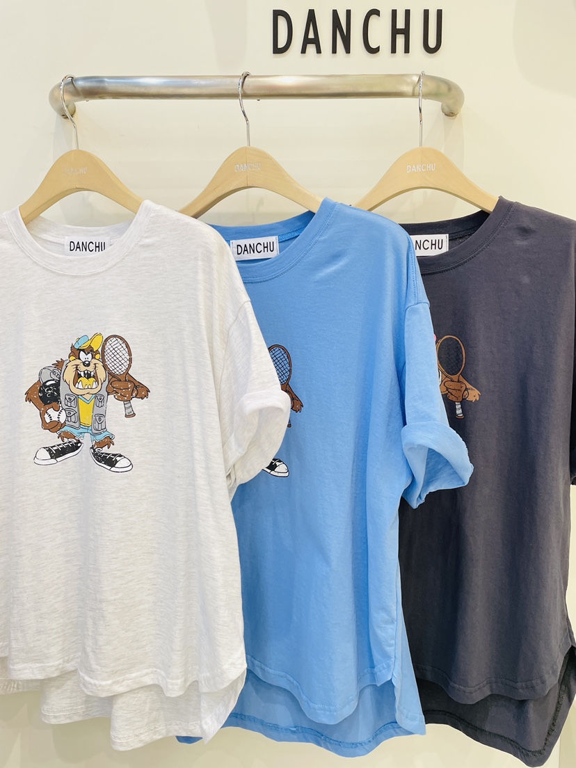 DANCHU韓國東大門代購女裝新品休閑26春夏熱賣人氣時尚T恤DANCHUT恤
