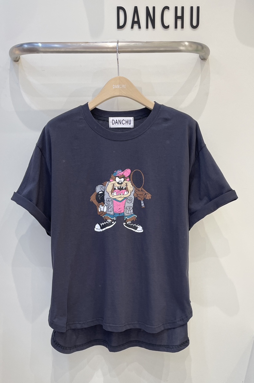 DANCHU韓國東大門代購女裝新品休閑26春夏熱賣人氣時尚T恤DANCHUT恤圖色3