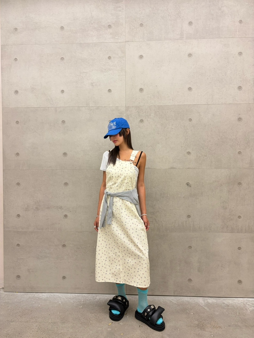 CUCUMBER韓國東大門代購女裝新品推薦26春夏職業連衣裙花朵CUCUMBER連衣裙