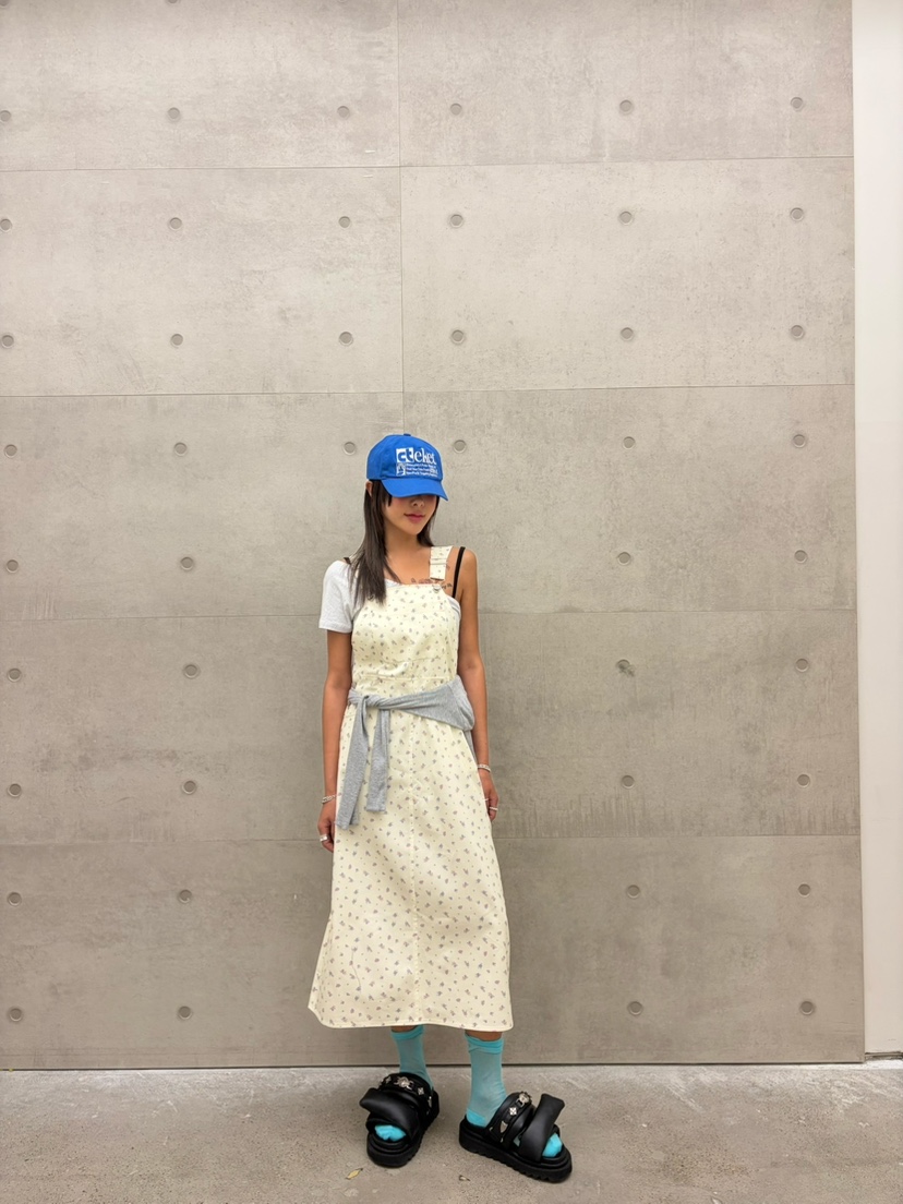 CUCUMBER韓國東大門代購女裝新品推薦26春夏職業連衣裙花朵CUCUMBER連衣裙