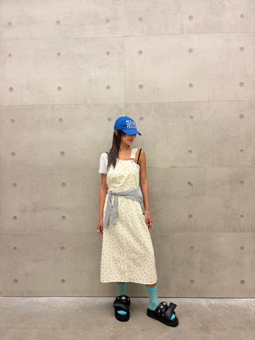 CUCUMBER韓國東大門代購女裝新品推薦26春夏職業連衣裙花朵CUCUMBER連衣裙