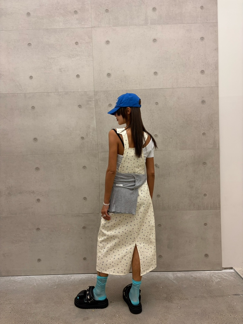 CUCUMBER韓國東大門代購女裝新品推薦26春夏職業連衣裙花朵CUCUMBER連衣裙