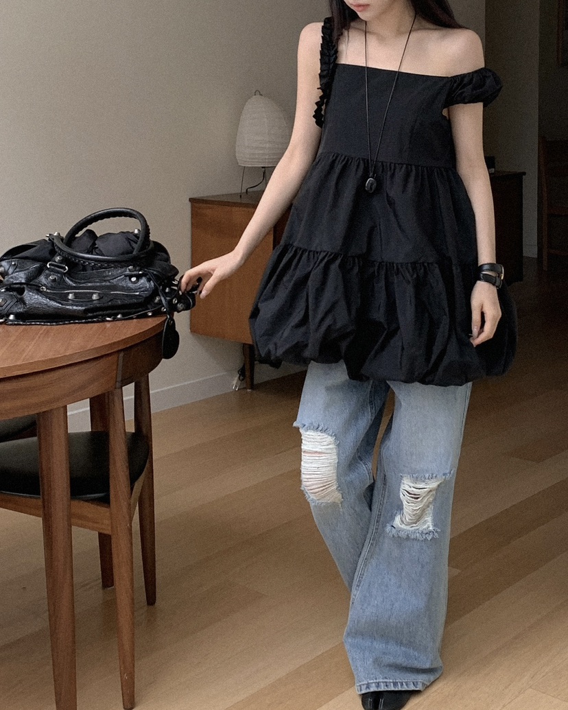 OURWAVE/OUR ROOM韓國東大門直郵女裝新品人氣26春夏連衣裙Our Wave/Our Room連衣裙