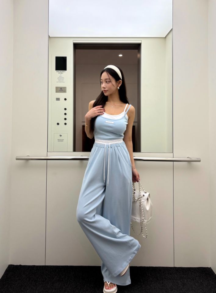 mars韓國東大門代購女士新品休閑時尚職業熱賣人氣吊帶背心mars吊帶/背心