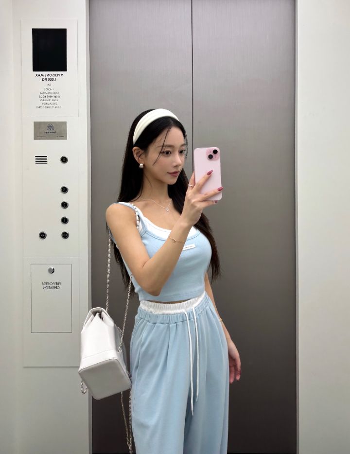 mars韓國東大門代購女士新品休閑時尚職業熱賣人氣吊帶背心mars吊帶/背心