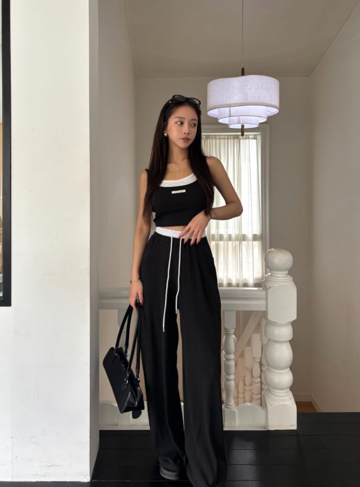 mars韓國東大門代購女士新品休閑時尚職業熱賣人氣吊帶背心mars吊帶/背心