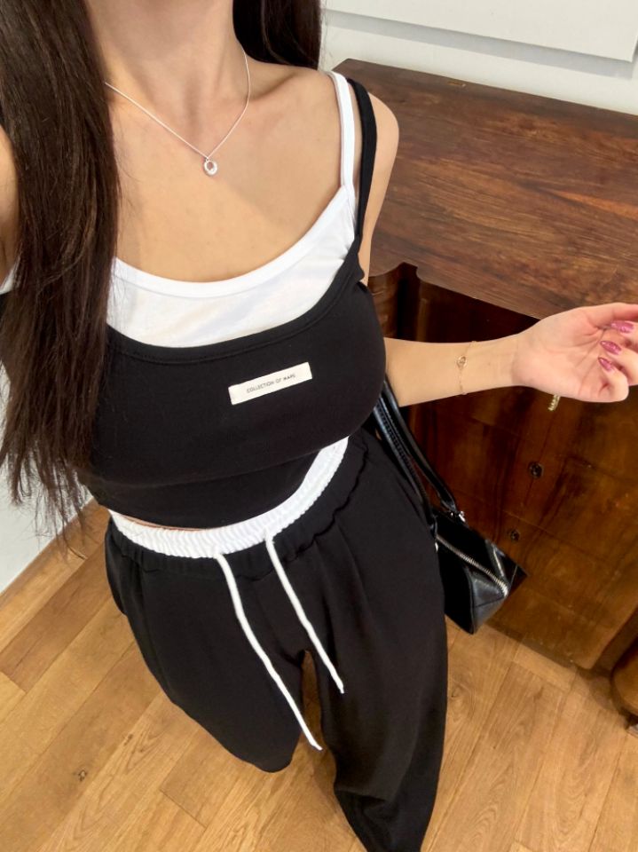 mars韓國東大門代購女士新品休閑時尚職業熱賣人氣吊帶背心mars吊帶/背心