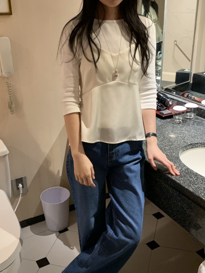 NOUVEAU韓國東大門直郵女裝新款推薦時尚職業熱賣吊帶背心NOUVEAU吊帶/背心