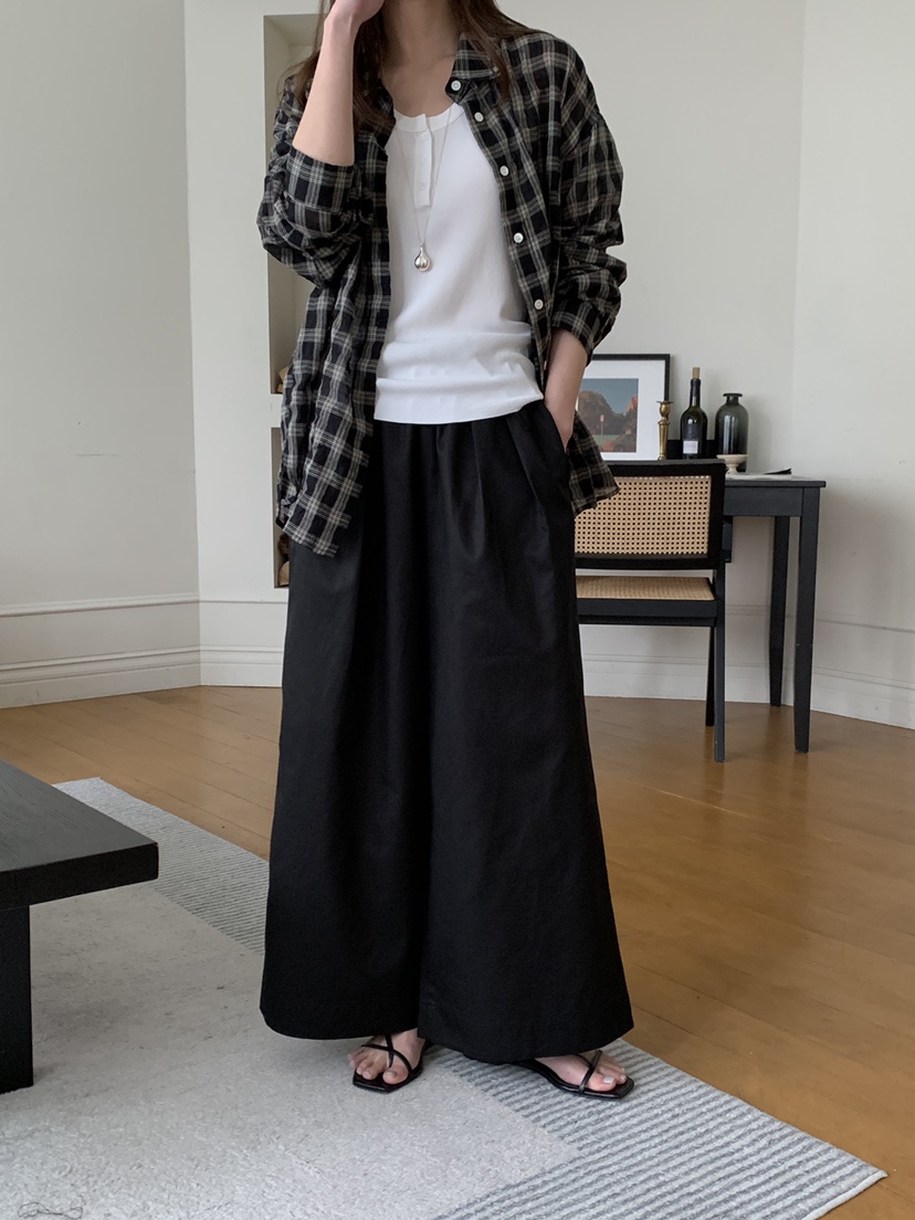 ATHEA韓國東大門直郵女裝新品推薦時尚熱賣人氣26春夏休閑褲ATHEA休閑褲圖色1