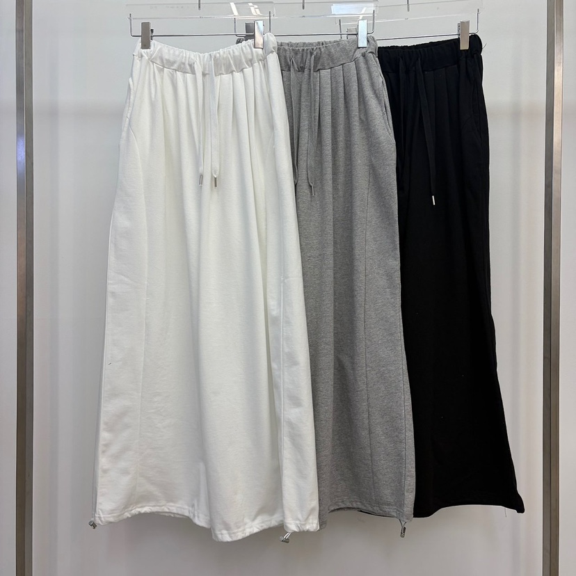 REVE CITE-L韓國直郵實拍女裝新品休閑休閑褲闊腿褲褶裥REVE CITE-L休閑褲