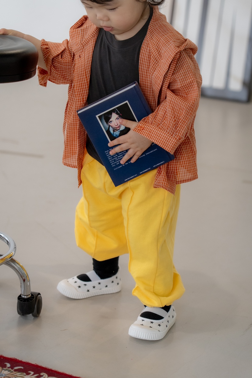 THE LINE-Q韓國東大門代購女士新品人氣職業休閑褲童裝THE LINE-Q休閑褲圖色1