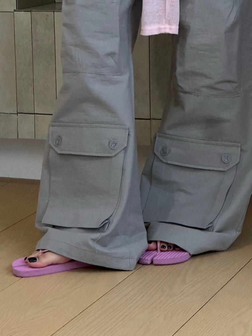 ZEROZERO韓國直郵實拍女裝新品時尚人氣熱賣休閑褲工裝褲ZEROZERO休閑褲