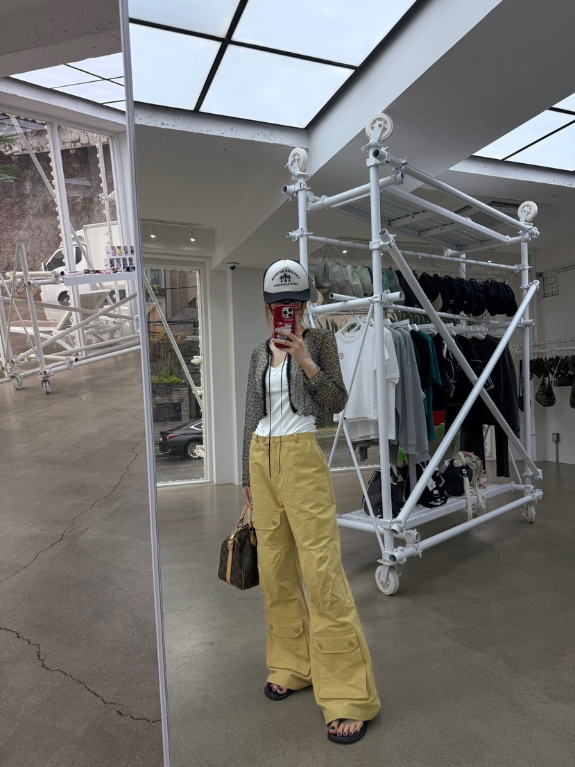 ZEROZERO韓國直郵實拍女裝新品時尚人氣熱賣休閑褲工裝褲ZEROZERO休閑褲