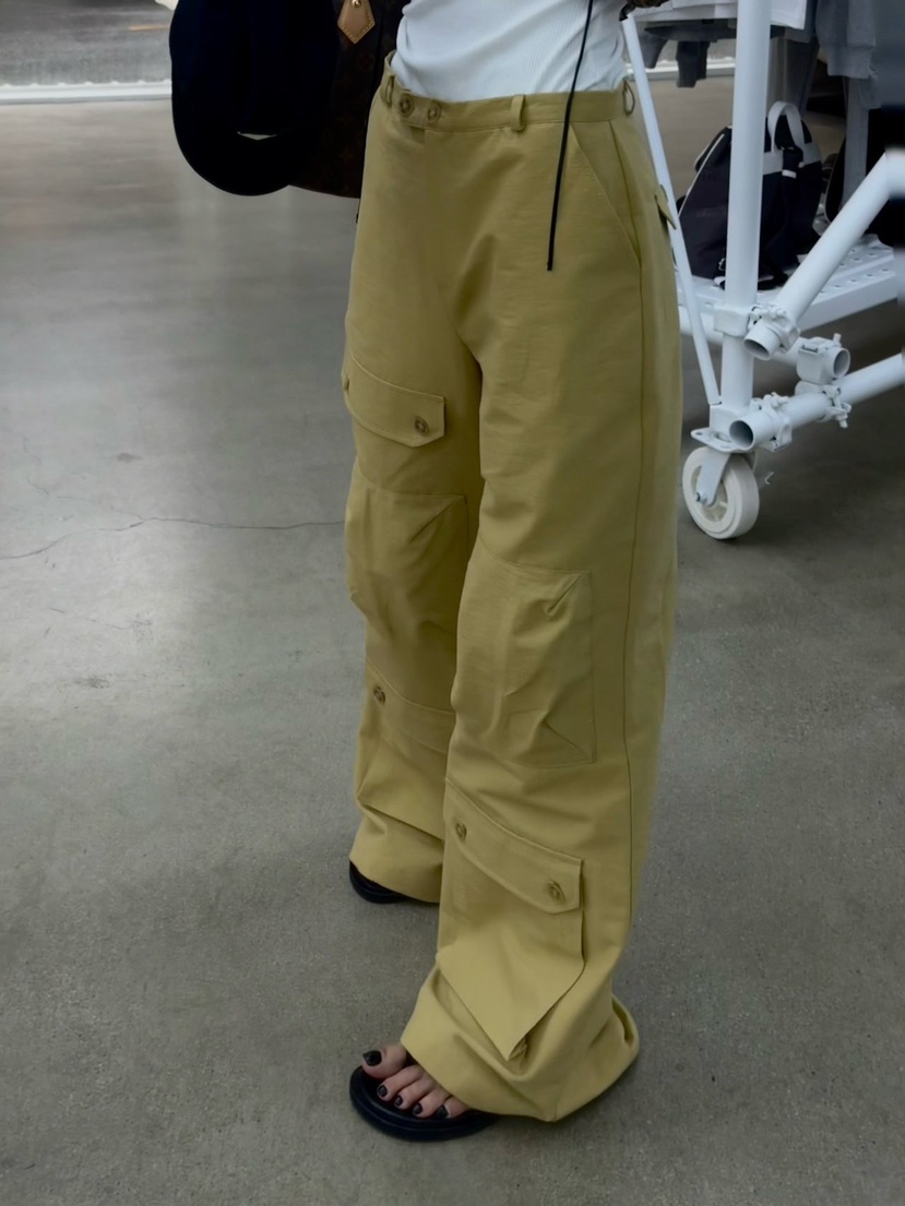 ZEROZERO韓國直郵實拍女裝新品時尚人氣熱賣休閑褲工裝褲ZEROZERO休閑褲