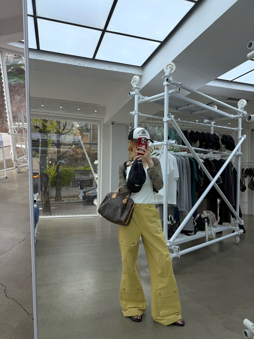 ZEROZERO韓國直郵實拍女裝新品時尚人氣熱賣休閑褲工裝褲ZEROZERO休閑褲