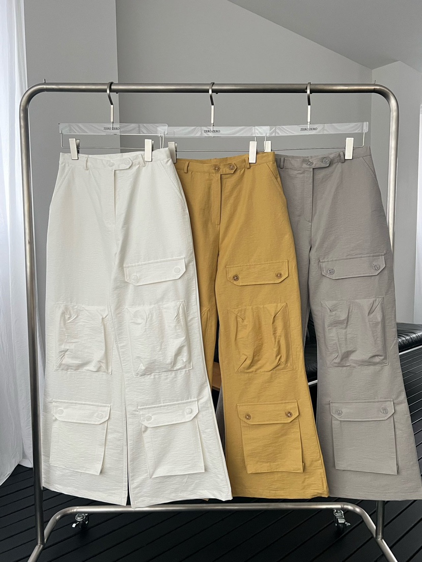 ZEROZERO韓國直郵實拍女裝新品時尚人氣熱賣休閑褲工裝褲ZEROZERO休閑褲