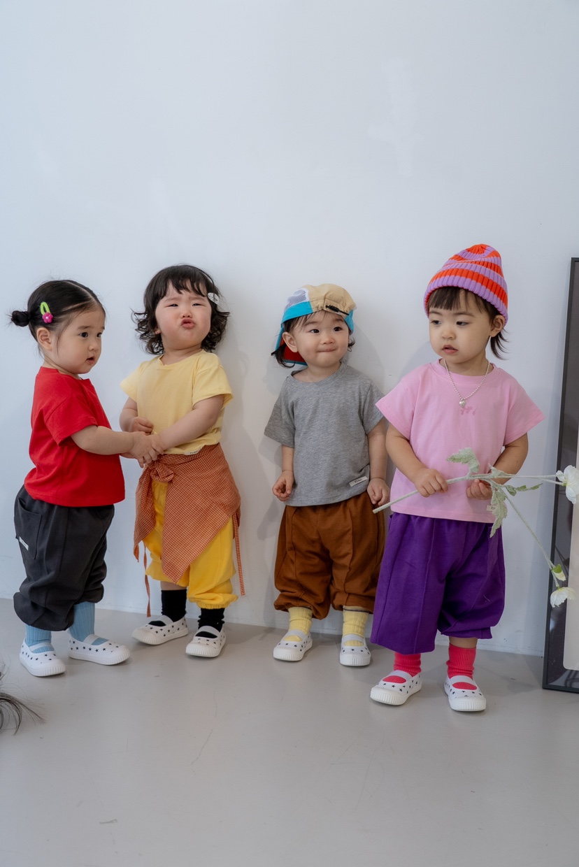 THE LINE-Q韓國東大門直郵女士新款26春夏推薦時尚T恤童裝THE LINE-QT恤