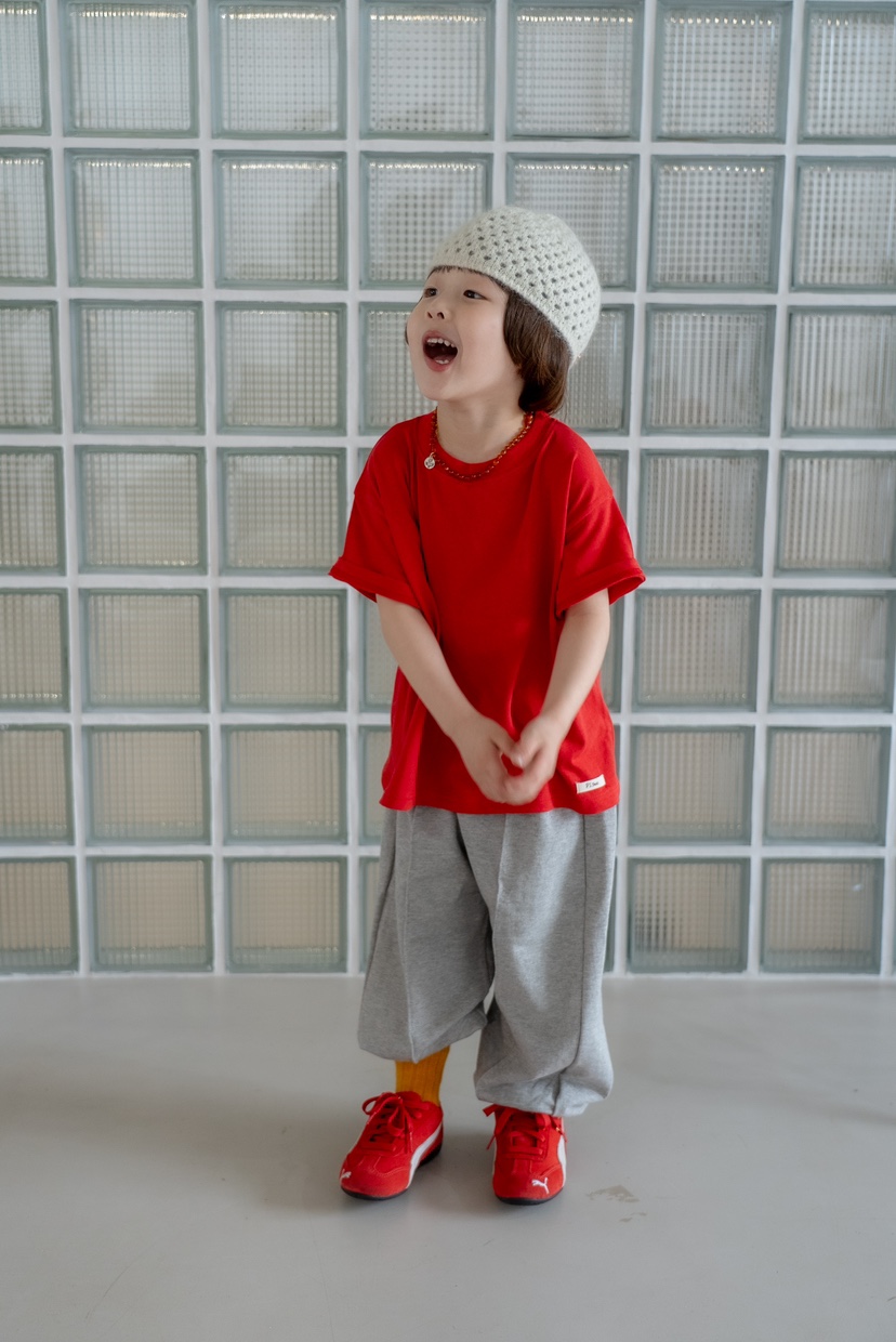 THE LINE-Q韓國東大門直郵女士新款26春夏推薦時尚T恤童裝THE LINE-QT恤