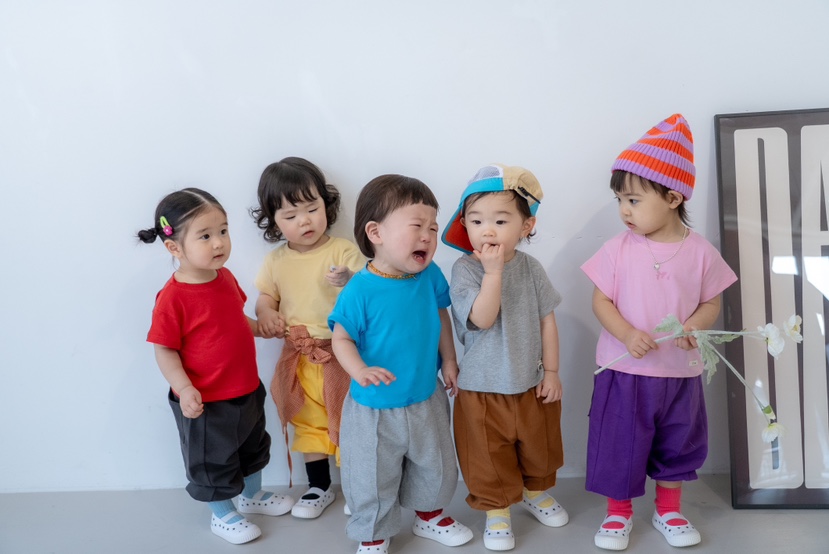 THE LINE-Q韓國東大門直郵女士新款26春夏推薦時尚T恤童裝THE LINE-QT恤