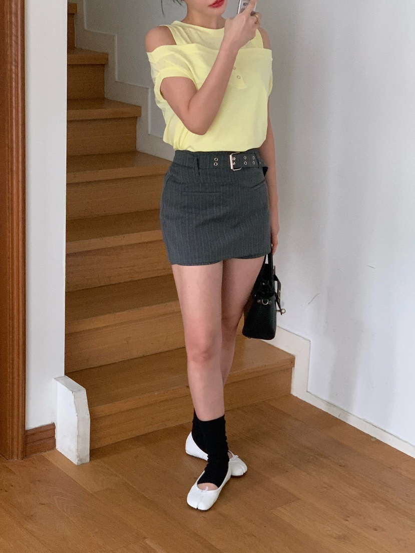 REVE CITE-L韓國東大門直郵女士新品休閑26春夏T恤折扣REVE CITE-LT恤