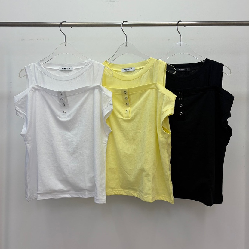 REVE CITE-L韓國東大門直郵女士新品休閑26春夏T恤折扣REVE CITE-LT恤