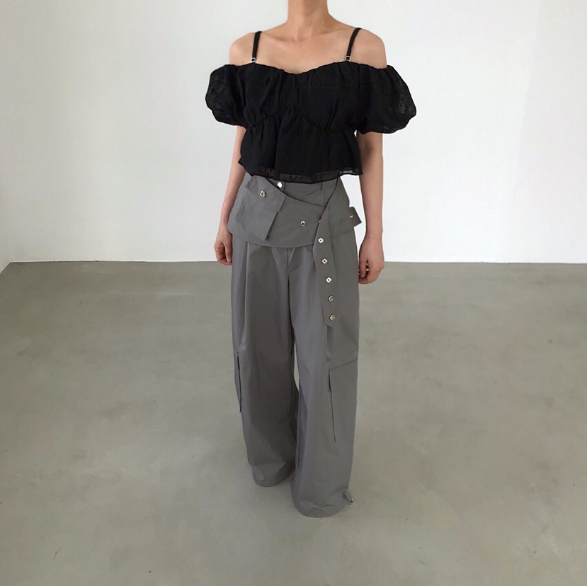 2TWO MOON韓國直郵實拍女裝新款26春夏時尚熱賣襯衫蕾絲衫2TWO MOON襯衫/蕾絲衫