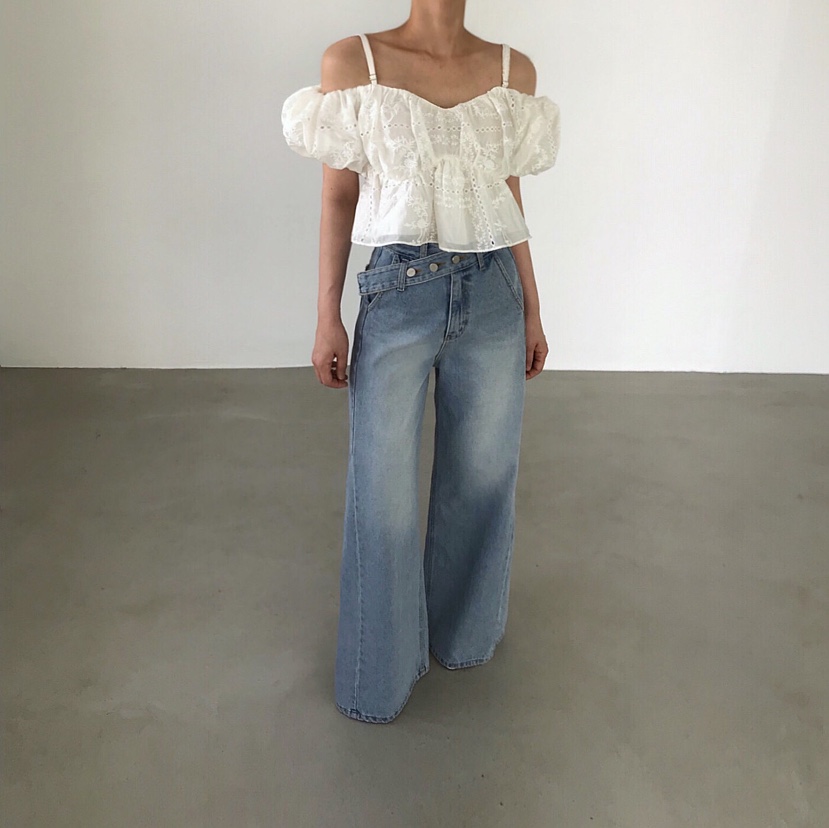 2TWO MOON韓國直郵實拍女裝新款26春夏時尚熱賣襯衫蕾絲衫2TWO MOON襯衫/蕾絲衫