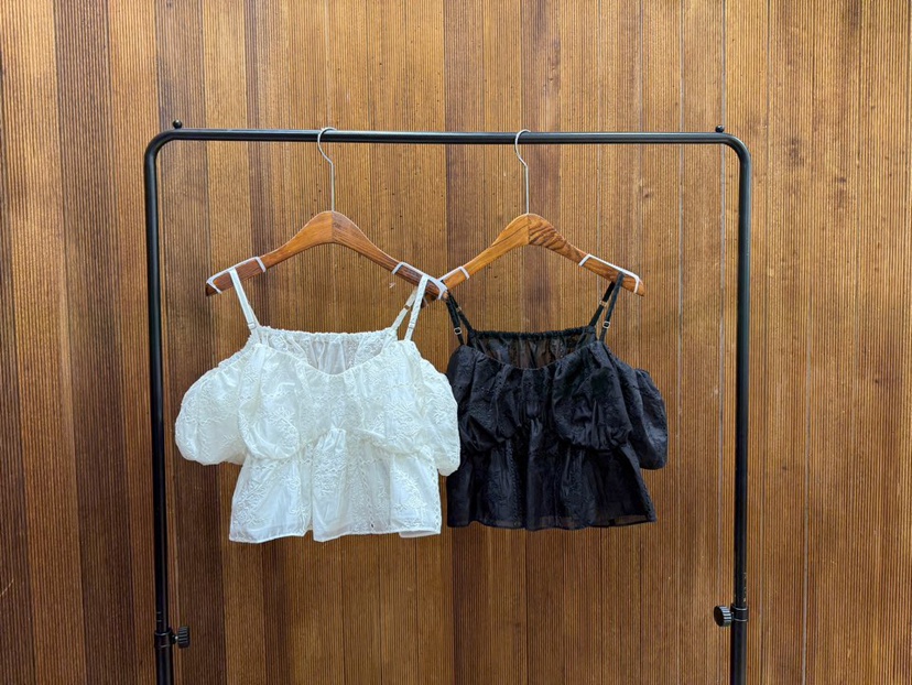 2TWO MOON韓國直郵實拍女裝新款26春夏時尚熱賣襯衫蕾絲衫2TWO MOON襯衫/蕾絲衫