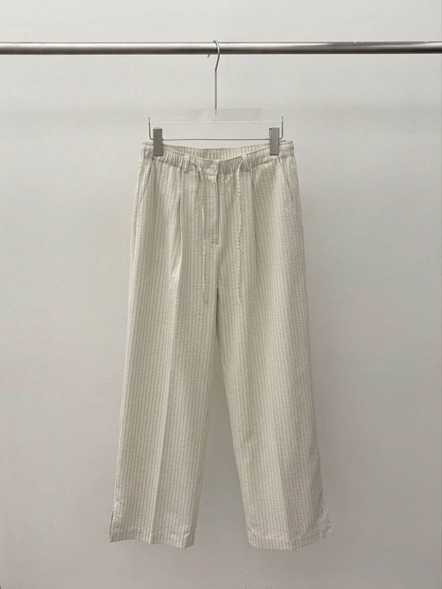 OURS韓國代購女士新款人氣時尚休閑26春夏職業推薦休閑褲OURS休閑褲圖色1