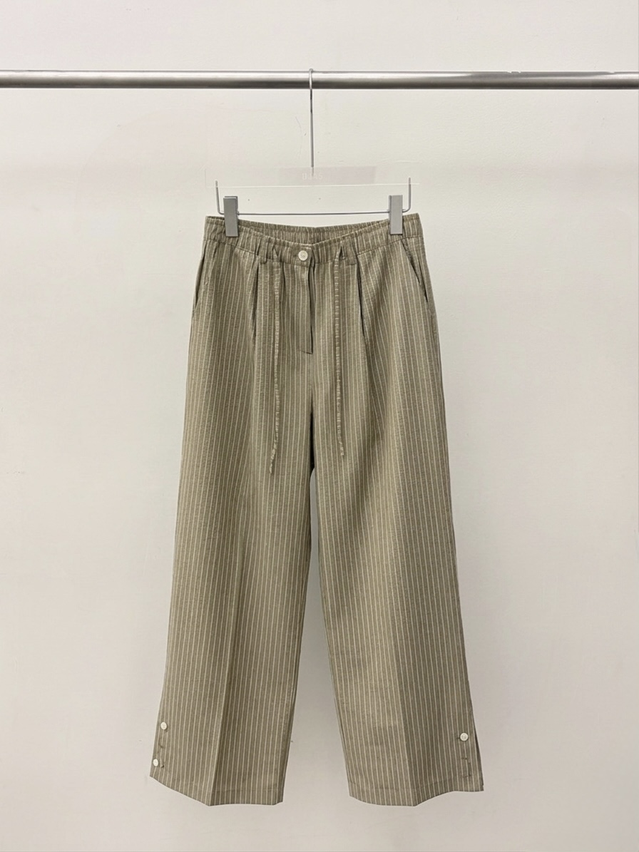 OURS韓國代購女士新款人氣時尚休閑26春夏職業推薦休閑褲OURS休閑褲圖色2